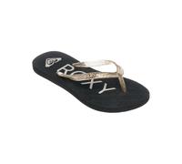 Roxy RG Viva Sparkle Sandal For Girls, Flip Flops Girls, Black M Gold, 11.5 UK Child