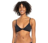 Roxy Rib Love The Surf Knot Bikini Top Black M Woman