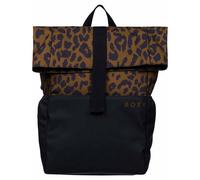 Roxy - Urban Backpack - Pop It Leo Backpack Anthracite in Recycled Polyester - Black Black