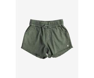 Roxy Scenic Route Shorts Khaki Green Girls - 10