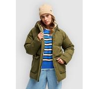 Roxy Seaside Memories - Women Green Hooded Coat Jacket