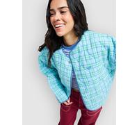 Roxy Seaside Resort Jacket airy blue as if plaid XS