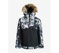 Roxy Shelter Jacket Black Blue White Women - XS