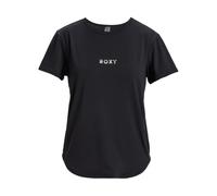 Roxy Short-Sleeved Knit top Bold Moves 2.0 MESH TEE Young Womens Black S