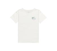 Roxy Short-Sleeved T-Shirt Day and Night Vintage Girls White 10
