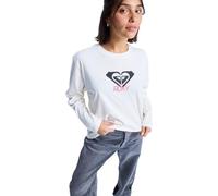 Roxy Short-Sleeved T-Shirt HANGLOOSE Art LS Women's White M