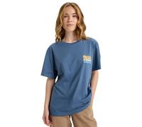 Roxy Short-Sleeved T-Shirt HANGLOOSE Poster Women's Blue XXL