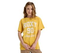 Roxy Short-Sleeved T-Shirt HANGLOOSE The Sky Women's Yellow S
