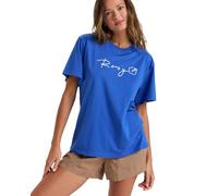 Roxy Short-Sleeved T-Shirt HANGLOOSE The Sky Young Womens Purple XXL