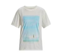 Roxy Short-Sleeved T-Shirt HANGLOOSE The Sky Young Womens White XL