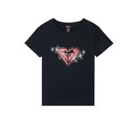 Roxy Short-Sleeved T-Shirt LILYREGULAR Night Girls Black