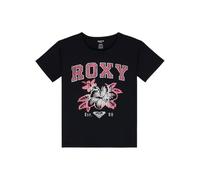 Roxy Short-Sleeved T-Shirt LILYREGULAR Vintage Girl's Black 6