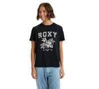Roxy Short-Sleeved T-Shirt OCEANREGULAR Poster Women's Black XS
