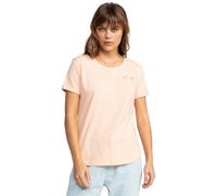 Women's Roxy Womens Saturdaze Short Sleeve T-Shirt - Tan - Size: 12