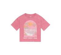 Roxy Short-Sleeved T-Shirt Sun for All Seasons Girls Pink 10