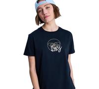 Roxy Short-Sleeved T-Shirt VL OCEANREGULAR Corpo Womens Black