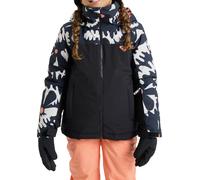 Roxy - Ski jacket - Galaxy Girl Jacket True Black Big Flower - Kid Size 12y Black 12y