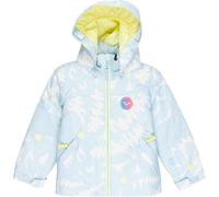 Roxy - Ski/snowboard Jacket - Snowy Tale Jacket Ice Blue Big Flower - Kid Size 4-5 y Blue 4-5 y