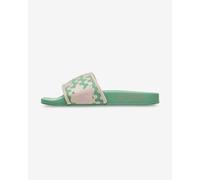Roxy Slippy Print Flip Flops light green pink Women - 36