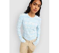 Roxy Snowflake Jam Long Sleeve T-shirt Blue S Woman