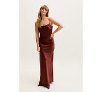 Roxy Spaghetti Strap Maxi Dress In Blue Lily and Lionel Chocolate 10