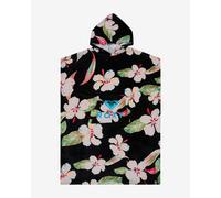 Roxy Stay Magical Printed Poncho Black Green Pink Women