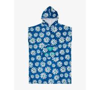 Roxy Stay Magical Printed Poncho Blue White Women