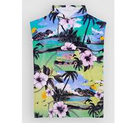Roxy Stay Magical Printed Surf Poncho celery green sweet svn s Uni