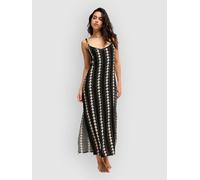 Roxy Sunhaze Spell Midi Dress anthra hbcs real strip S