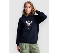 Women's hooded sweatshirt Roxy Surf Stoked Brushed ART Noir M