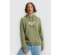 Roxy Surf Stoked Brushed Art - Women Green Hoodie