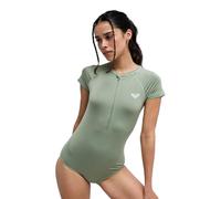 Roxy Surf T-shirt ESSENTIALS ZIPPED CS ONESIE Womens Green