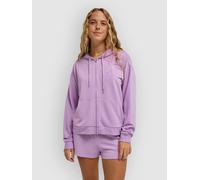 Roxy Surfing By Daylight Full Zip Sweatshirt Purple S Woman