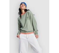Roxy Fleece sweater SURFING BY MOONLIGHT Womens Green