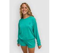 Roxy Surfing By Moonlight Sweatshirt Green XS Woman