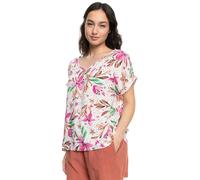 Roxy Sweet Hibiscus Short Sleeve V Neck T-shirt