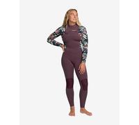 Roxy Swell Natural 5/4 mm full wetsuit burgundy red Women - XS