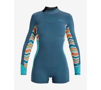 Roxy Swell Series 2mm Wetsuit dark turquoise orange Women - 6