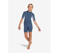 Roxy Swell Series 4/3 mm short wetsuit blue girls - 14