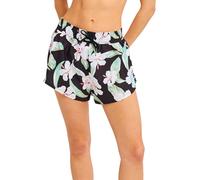 Roxy - Swim shorts - No Bad Waves Printed Boardshorts Anthracite Spring Charming for Women in Recycled Polyester - Size L - Black Black L