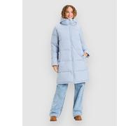 Roxy Test Of Time - Women Blue Long Hooded Puffa Jacket