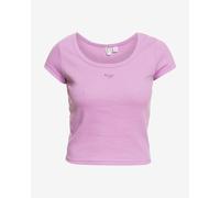 Roxy Time For short sleeve pink women's t-shirt. - S
