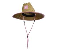 Roxy Tomboy Straw Panama Hat, Lilac Cloth, One Size for Girls, Lilac Chiffon, One Size