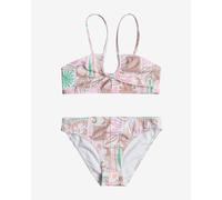 Roxy Totally Iconic Bralette white beige pink girl bikini - 16