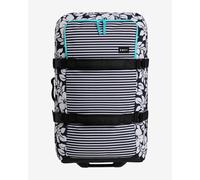 Roxy Travel Dreaming Suitcase 62L Black White Blue Women