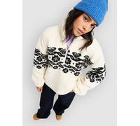 Roxy Treasure Soul Half-Zip Fleece Sweater coconut milk S