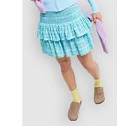Roxy Tuesdays Mini Skirt airy blue as if plaid M