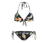 Roxy Two-Piece PT Beach Classics Tiki TRI Young Womens Black XXL