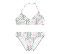 Roxy Two-Room Suit Party Waves Basic TRI Bra Set Girls Green 12
