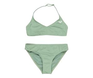 Roxy Two-Room Suit Solid Active RG TRI Bra Set Girls Green 10